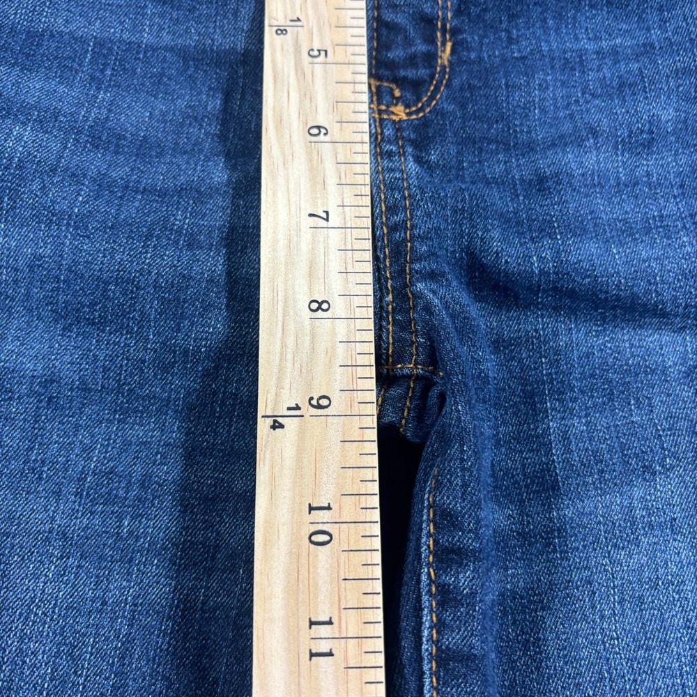 The Children's Place Straight Jeans Girls Size 12 Blue Slim Stretch Denim - Picture 4 of 12